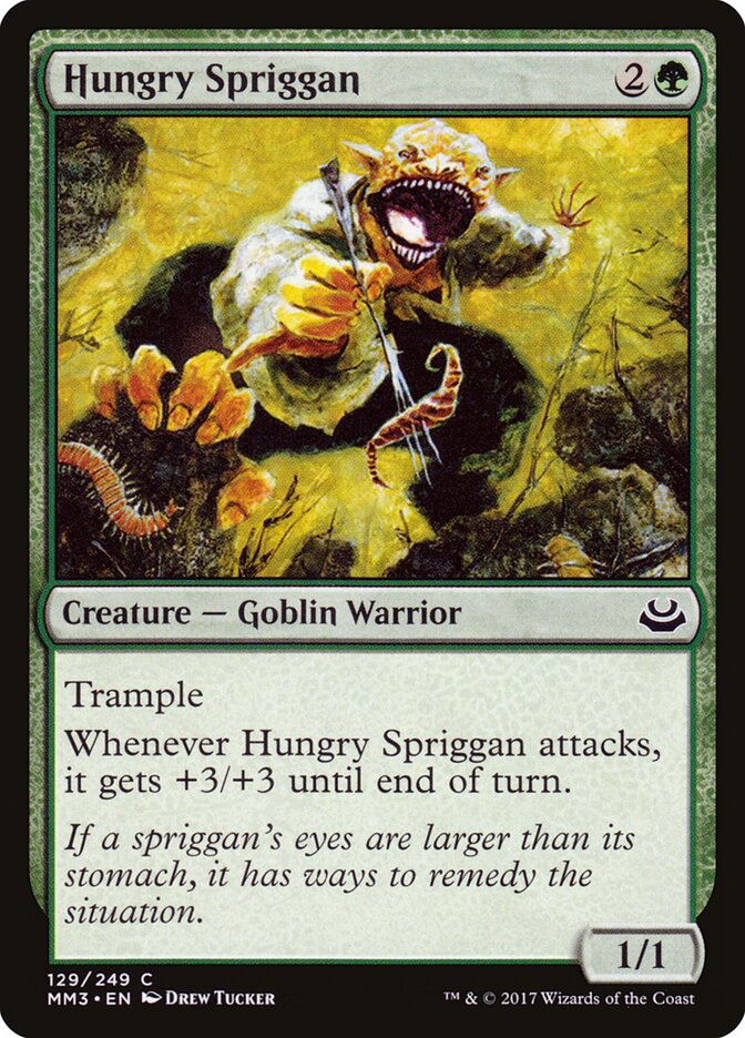 Hungry Spriggan (129) - Modern Masters 2017 (MM3)