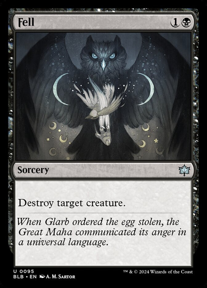 Fell - [Foil] Bloomburrow (BLB)