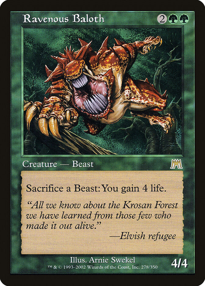 Ravenous Baloth (278) - Onslaught (ONS)