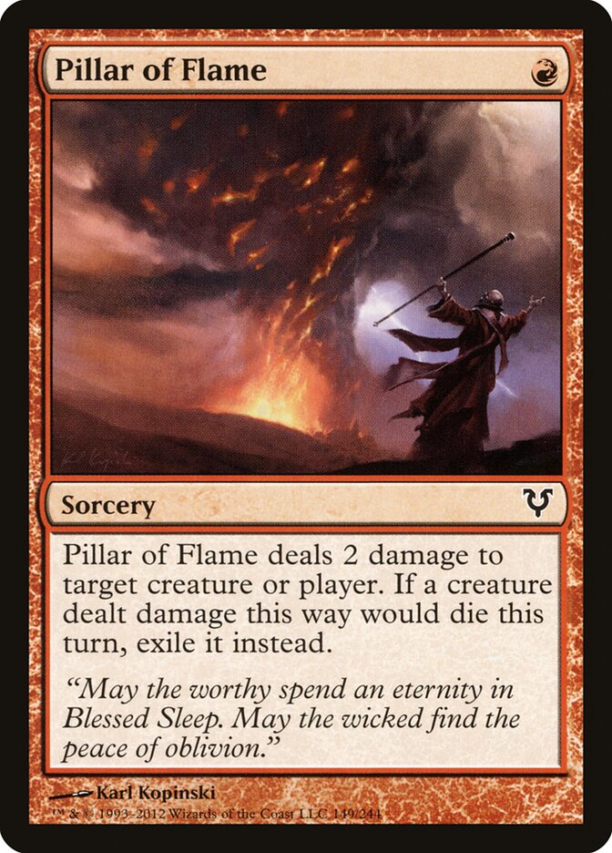 Pillar of Flame (149) - Avacyn Restored (AVR)