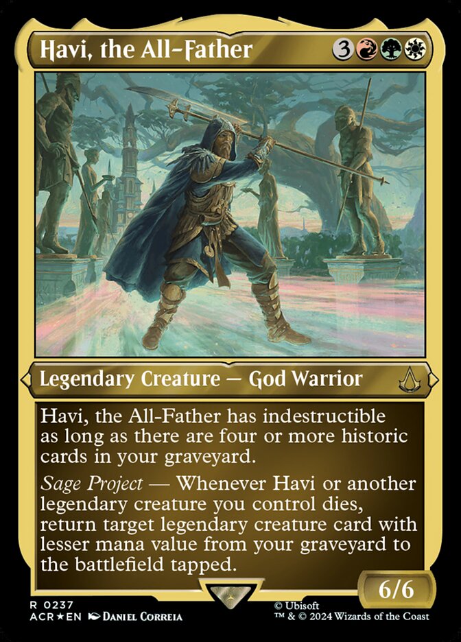 Havi, the All-Father - [Etched Foil] Assassin's Creed (ACR)