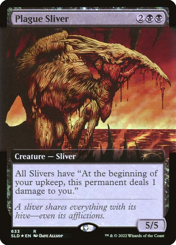 Plague Sliver (633) - Secret Lair Drop (SLD)