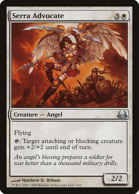Serra Advocate (7) - Duel Decks: Divine vs. Demonic (DDC)