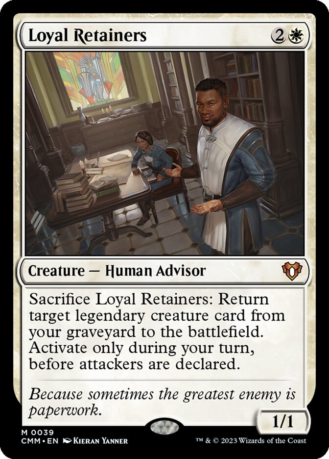 Loyal Retainers (39) - Commander Masters (CMM)