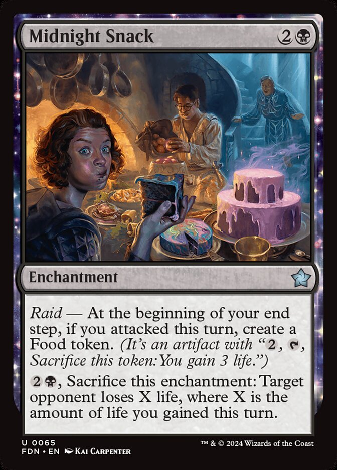 Midnight Snack - [Foil] Foundations (FDN)