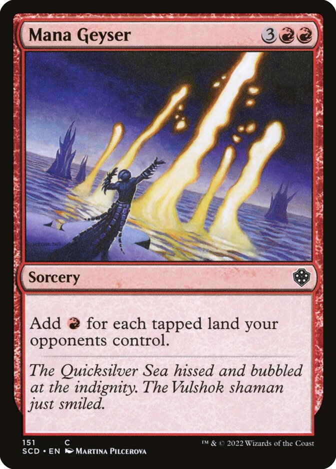 Mana Geyser (151) - Starter Commander Decks (SCD)