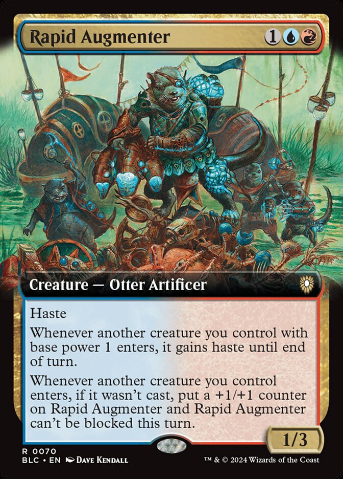 Rapid Augmenter - [Foil, Extended Art] Bloomburrow Commander (BLC)