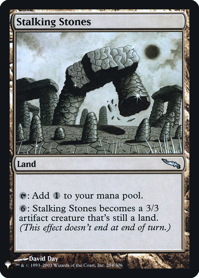 Stalking Stones - [Foil] The List (PLST)
