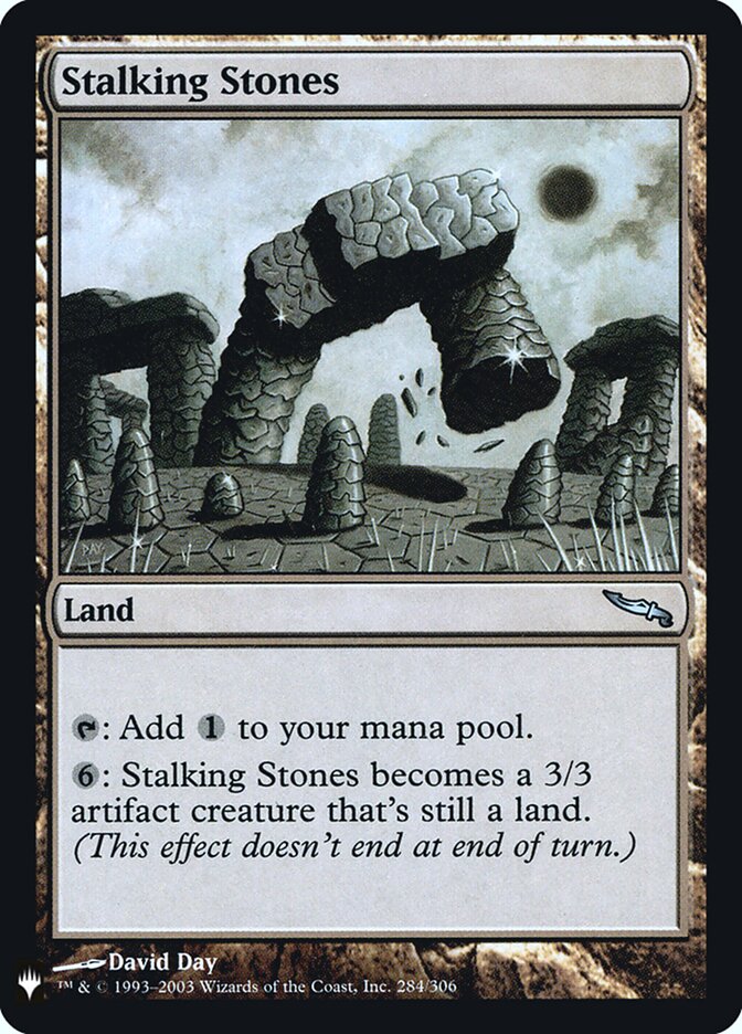 Stalking Stones (MRD-284) - The List (PLST)