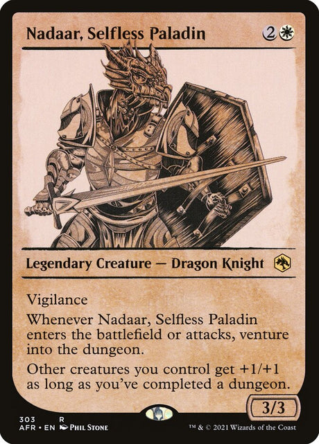 Nadaar, Selfless Paladin (303) - Adventures in the Forgotten Realms (AFR)