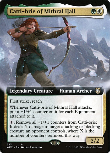 Catti-brie of Mithral Hall (313) - Forgotten Realms Commander (AFC)