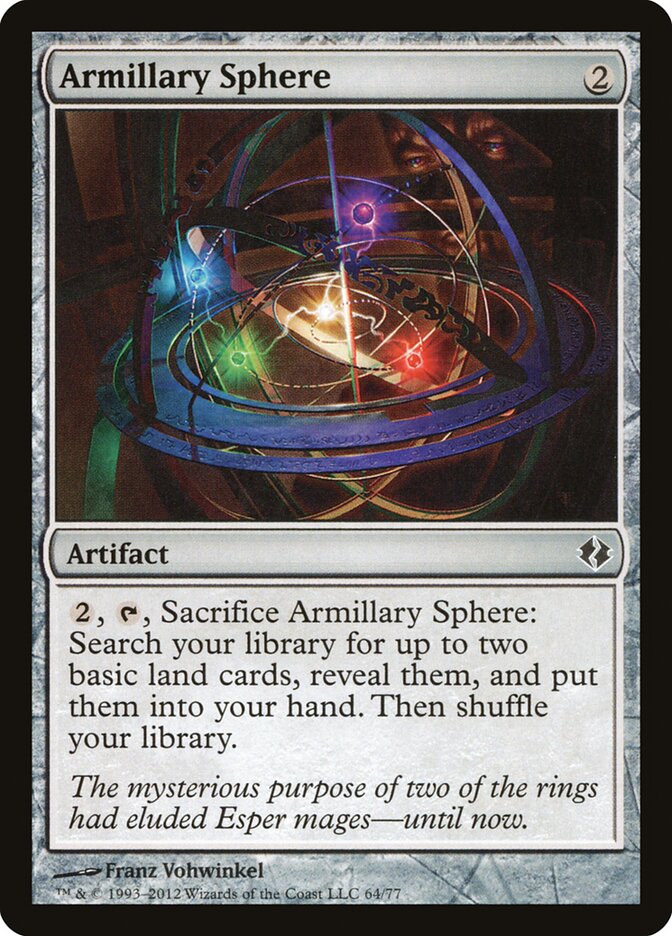 Armillary Sphere (64) - Duel Decks: Venser vs. Koth (DDI)