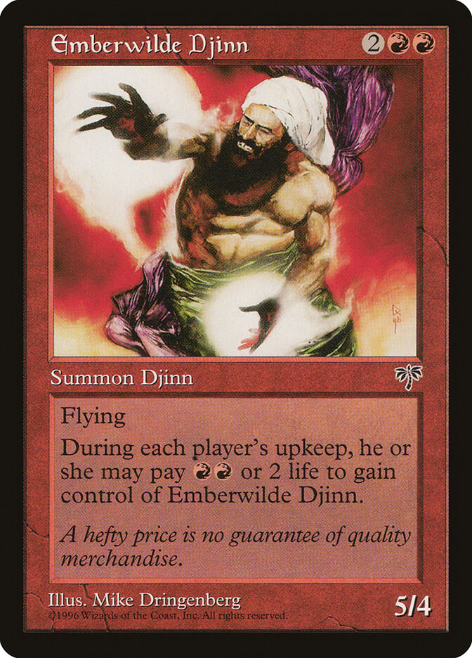 Emberwilde Djinn (172) - Mirage (MIR)