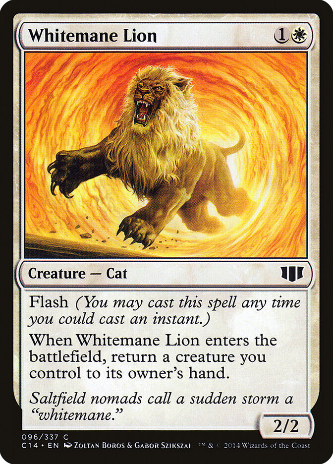 Whitemane Lion (96) - Commander 2014 (C14)