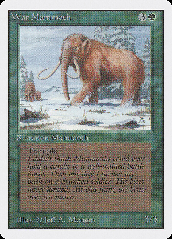 War Mammoth (228) - Unlimited Edition (2ED)