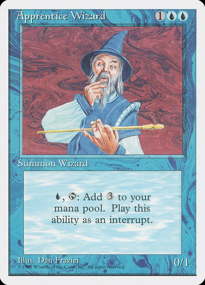 Apprentice Wizard (61) - Fourth Edition (4ED)