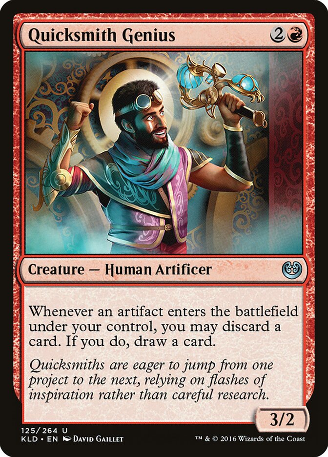 Quicksmith Genius (125) - Kaladesh (KLD)