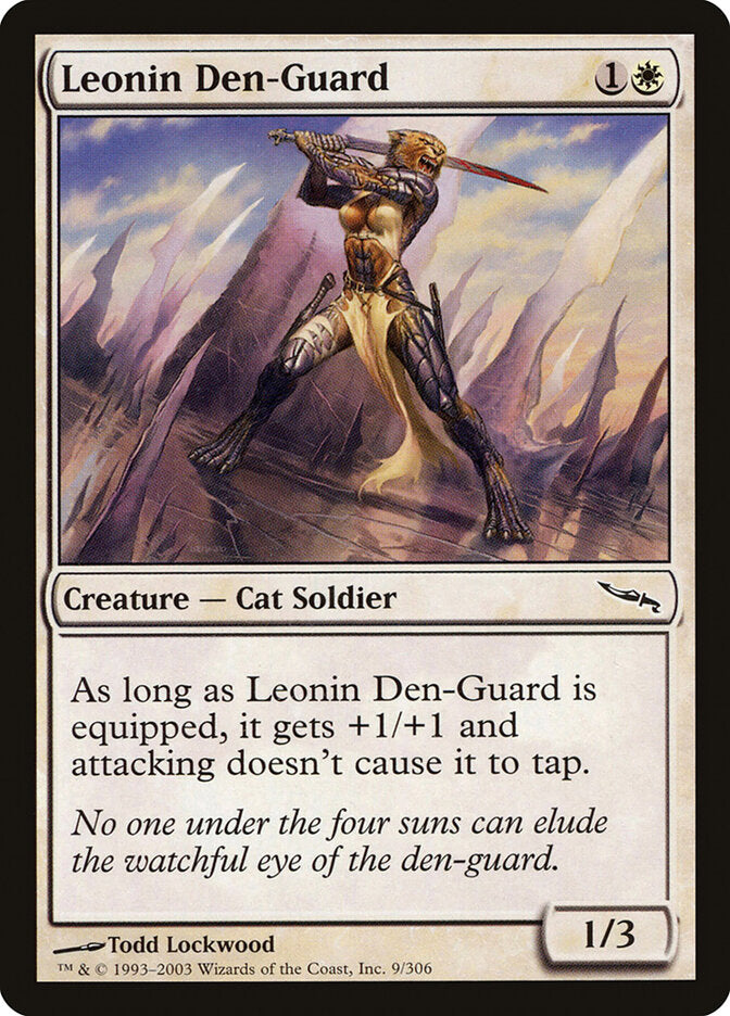 Leonin Den-Guard (9) - Mirrodin (MRD)