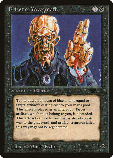 Priest of Yawgmoth (19) - Antiquities (ATQ)