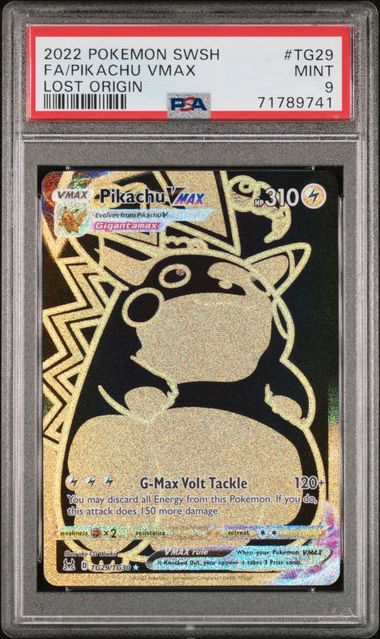Pikachu VMAX (Secret) #TG29 - [Graded PSA 9] SWSH11: Lost Origin Trainer Gallery (SWSH11: TG)