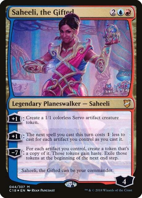 Saheeli, the Gifted (44) - Commander 2018 (C18)
