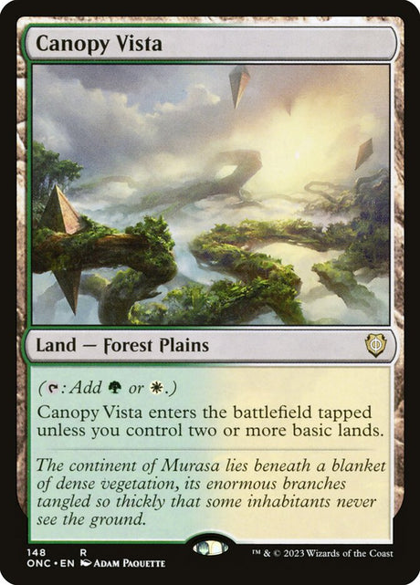 Canopy Vista (148) - Phyrexia: All Will Be One Commander (ONC)