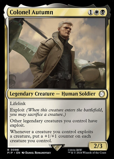 Colonel Autumn (98) - Fallout (PIP)