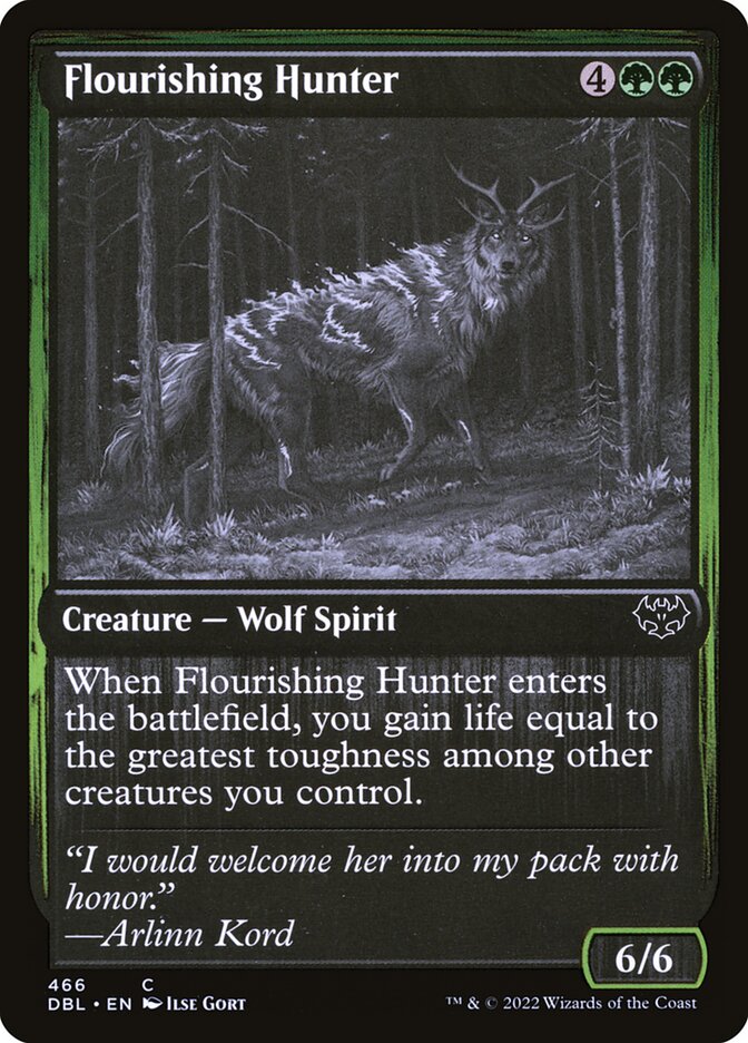 Flourishing Hunter - [Foil] Innistrad: Double Feature (DBL)