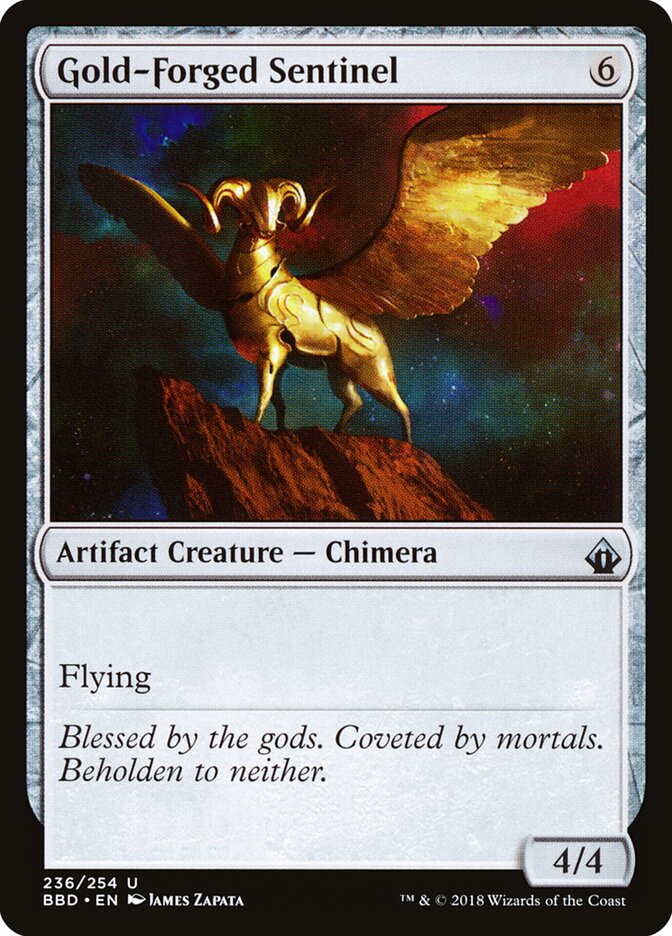 Gold-Forged Sentinel (236) - Battlebond (BBD)