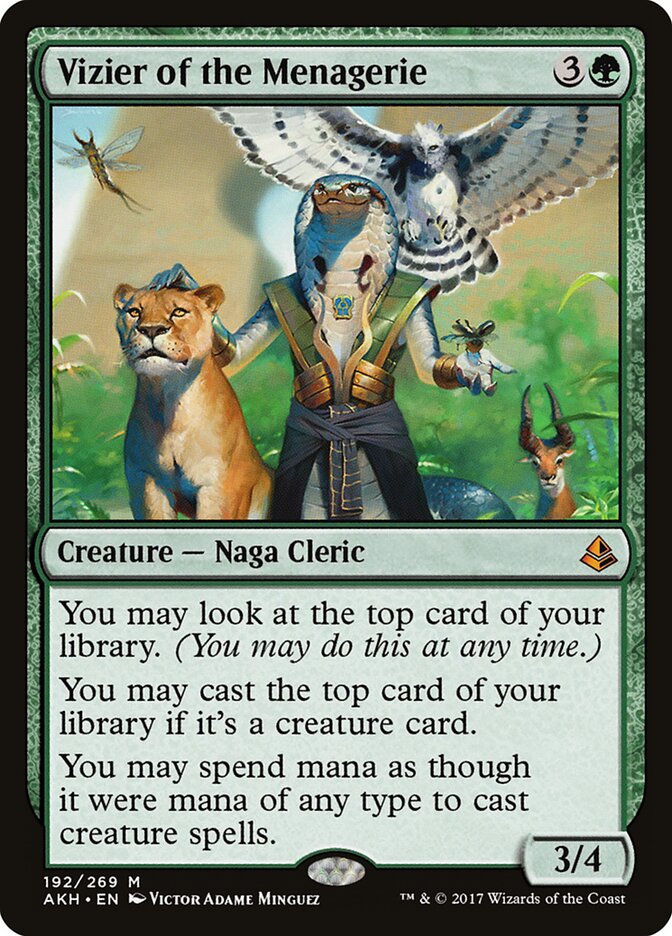 Vizier of the Menagerie (192) - Amonkhet (AKH)