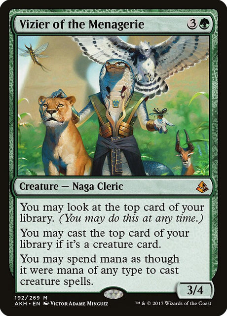 Vizier of the Menagerie (192) - Amonkhet (AKH)