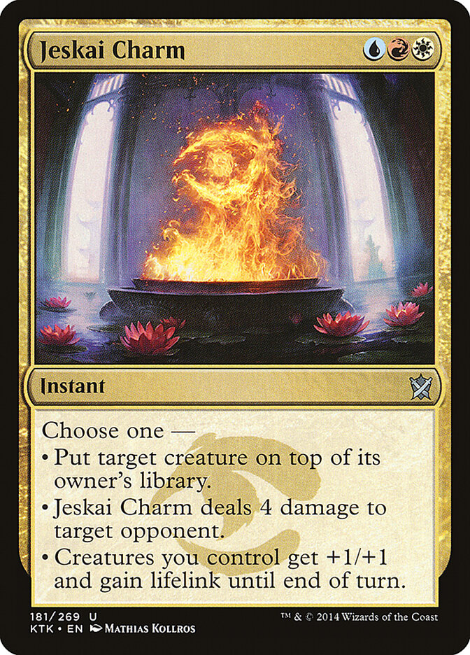 Jeskai Charm (181) - Khans of Tarkir (KTK)