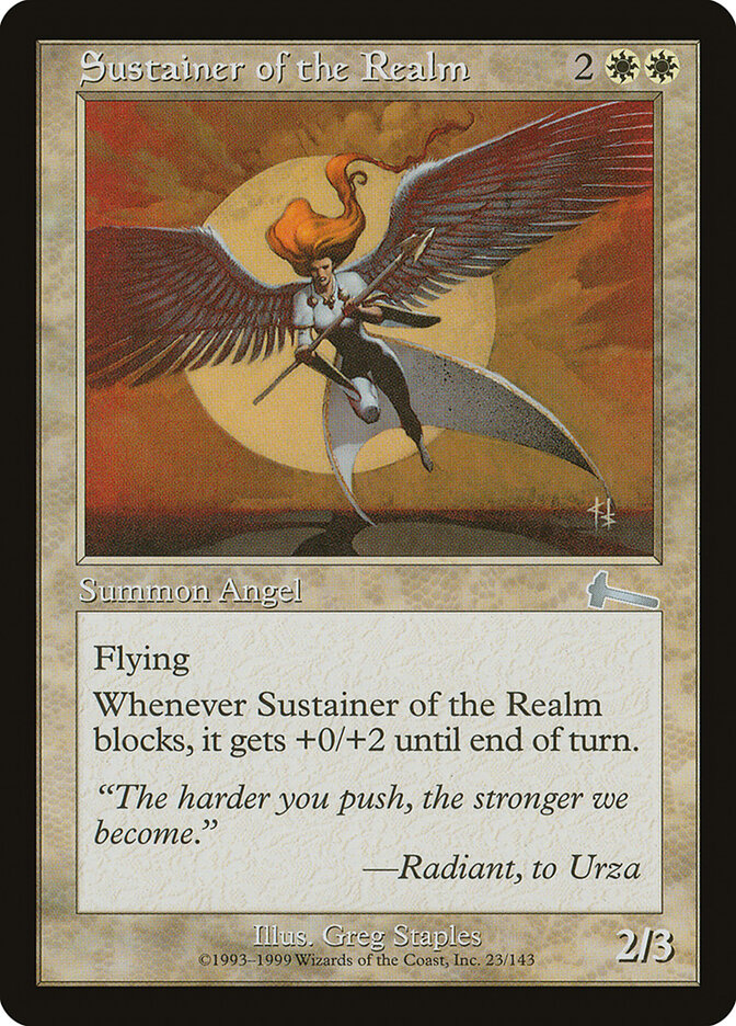 Sustainer of the Realm (23) - Urza's Legacy (ULG)