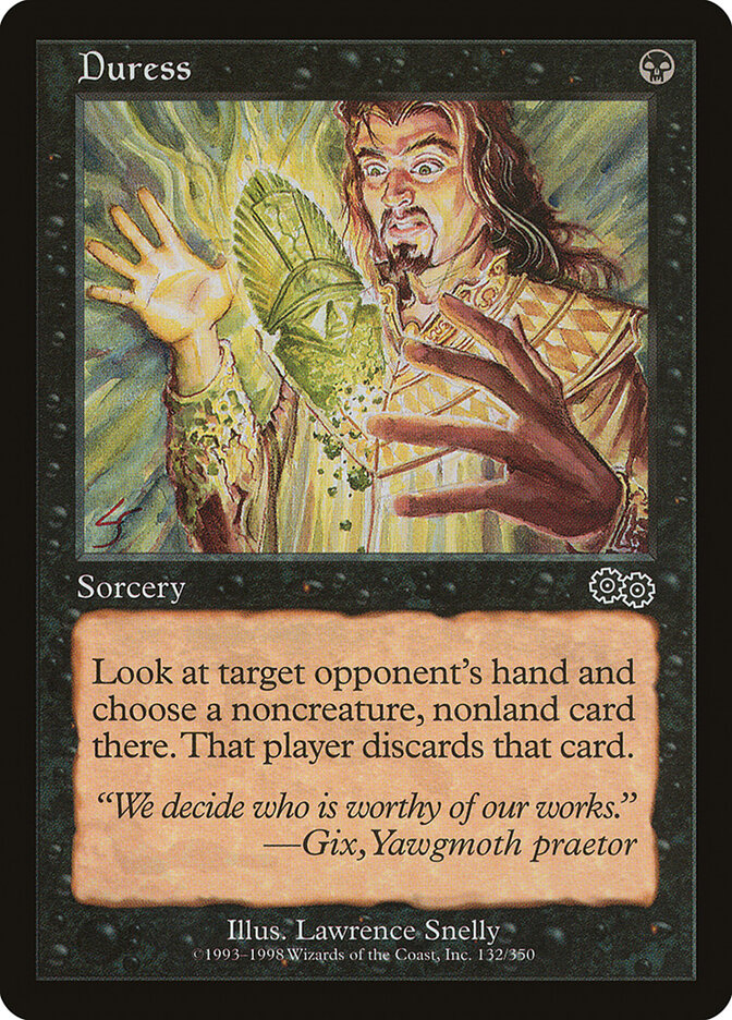 Duress (132) - Urza's Saga (USG)