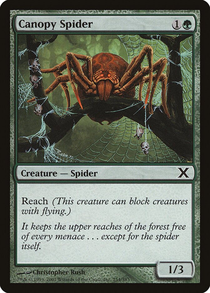Canopy Spider (254) - Tenth Edition (10E)
