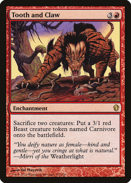 Tooth and Claw (127) - Commander 2013 (C13)