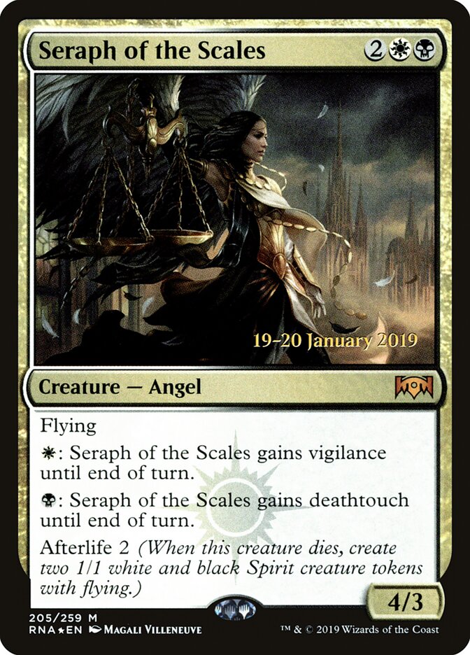 Seraph of the Scales (205s) - Ravnica Allegiance Promos (PRNA)