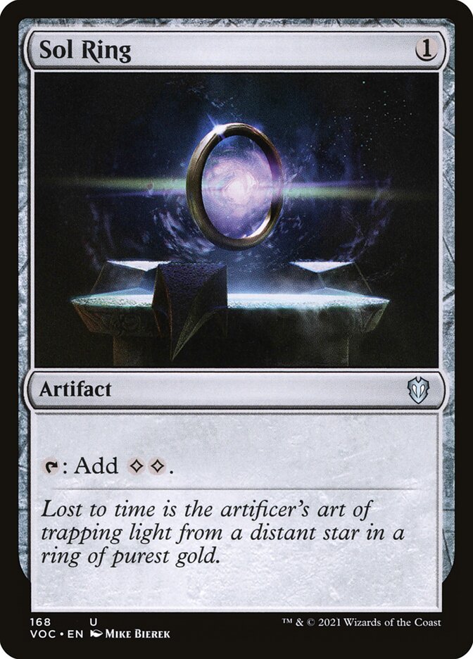 Sol Ring (168) - Crimson Vow Commander (VOC)