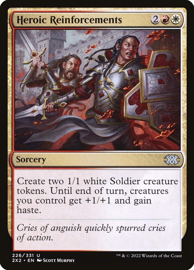Heroic Reinforcements (226) - Double Masters 2022 (2X2)
