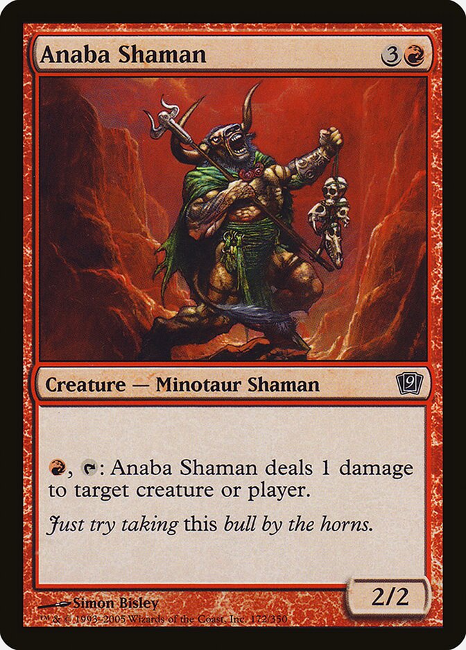 Anaba Shaman (172) - Ninth Edition (9ED)