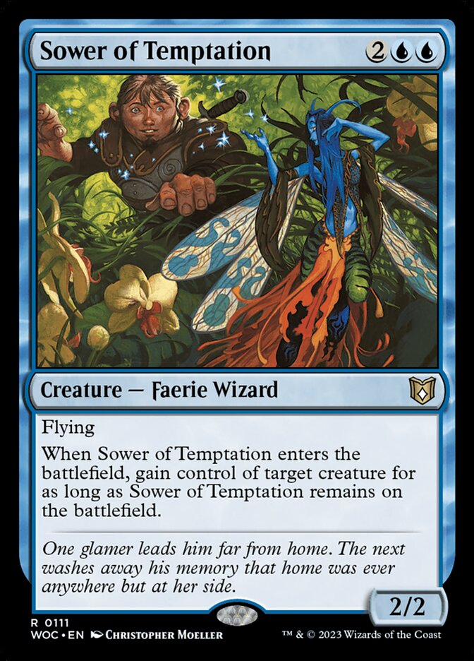 Sower of Temptation (111) - Wilds of Eldraine Commander (WOC)