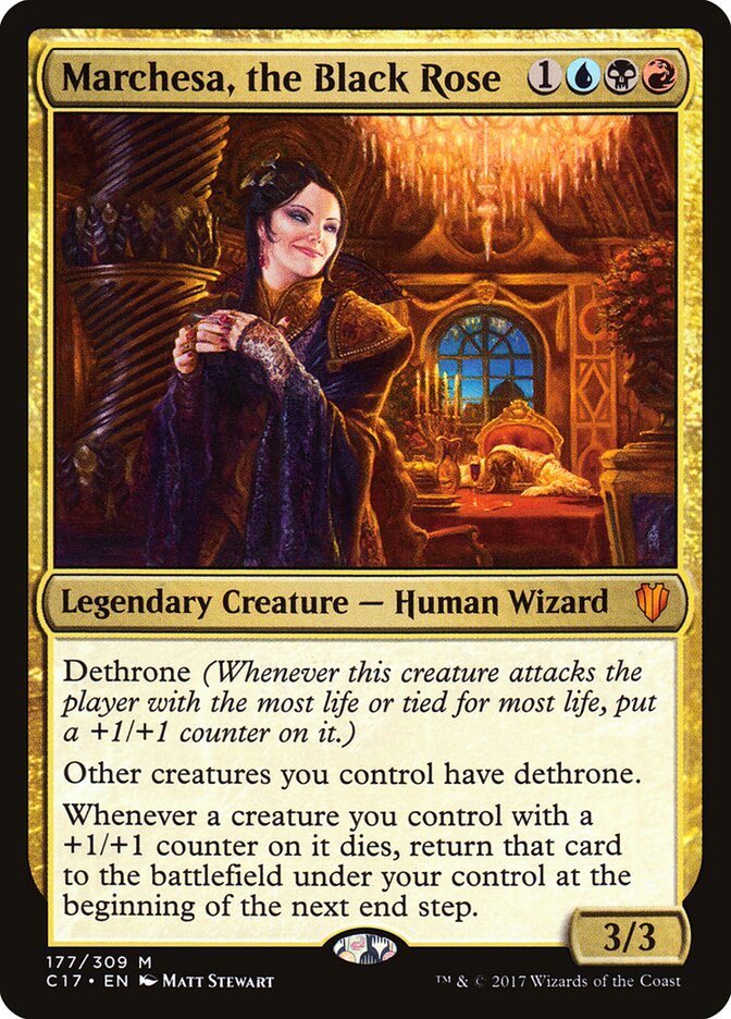 Marchesa, the Black Rose (177) - Commander 2017 (C17)