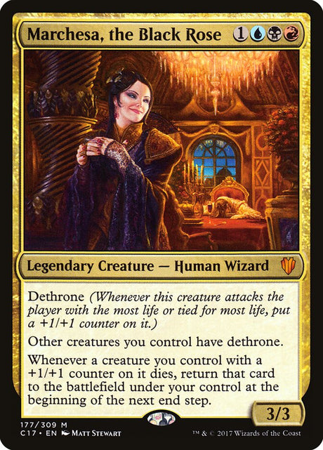 Marchesa, the Black Rose (177) - Commander 2017 (C17)