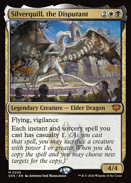 Silverquill, the Disputant (226p) - Secrets of Strixhaven Promos (PSOS)