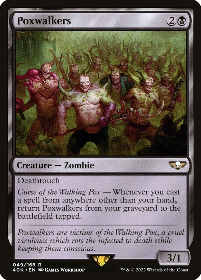 Poxwalkers (49) - Warhammer 40,000 Commander (40K)
