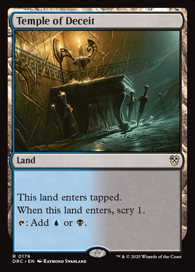 Temple of Deceit - Aetherdrift Commander (DRC)