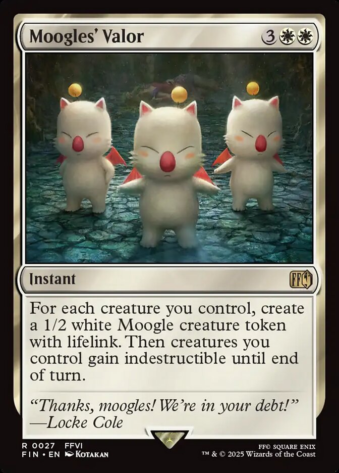 Moogles' Valor (27) - Final Fantasy (FIN)