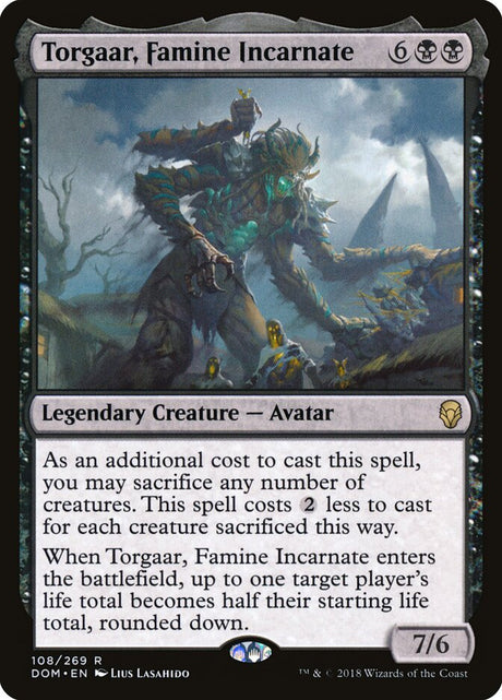Torgaar, Famine Incarnate (108) - Dominaria (DOM)