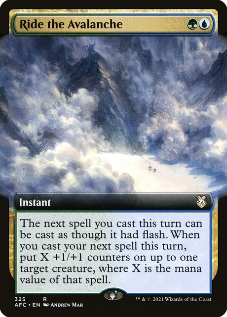Ride the Avalanche (325) - Forgotten Realms Commander (AFC)