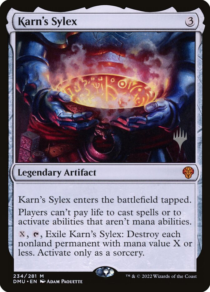 Karn's Sylex (234p) - Dominaria United Promos (PDMU)